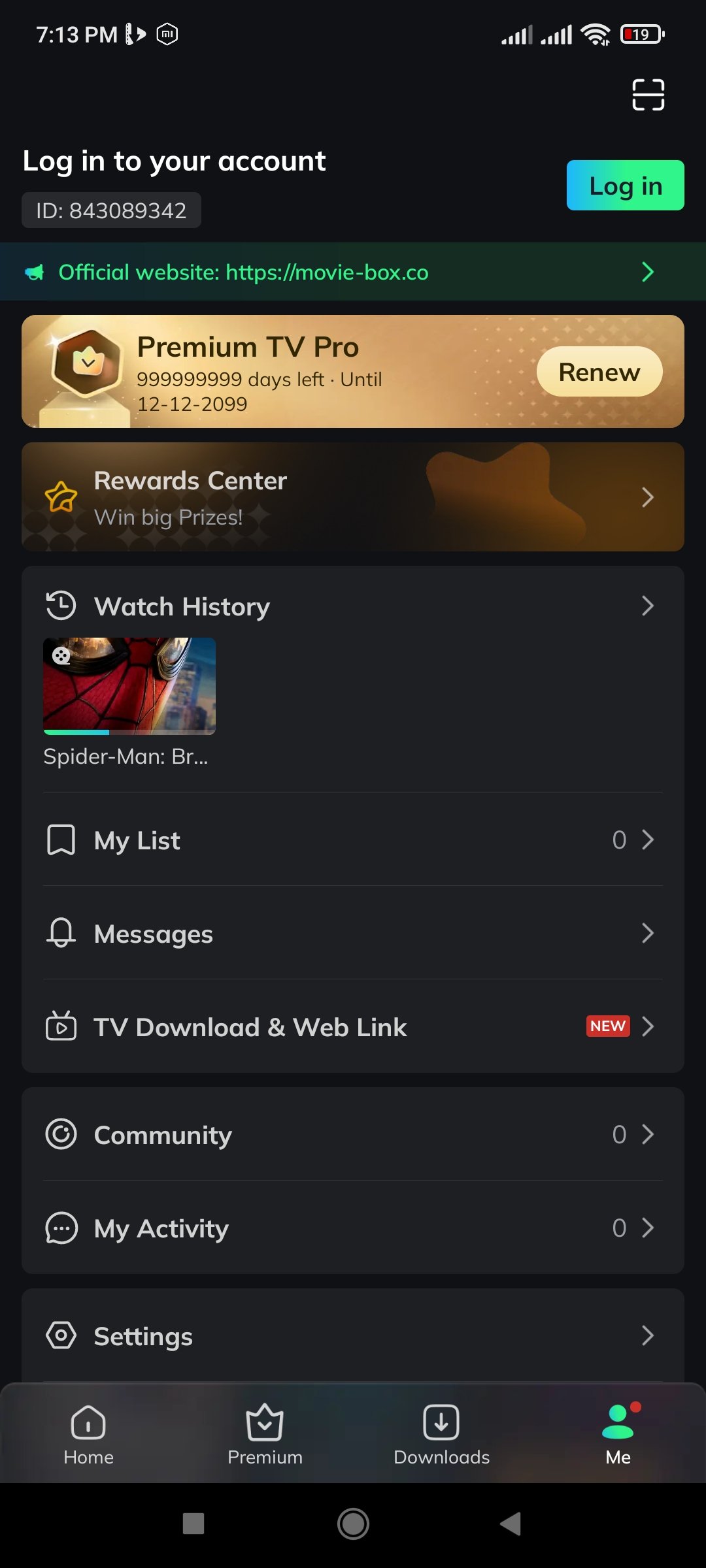 Movie Box screenshot 2